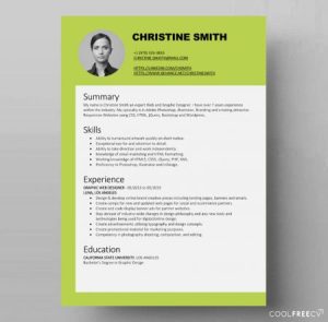 resume format docx free download